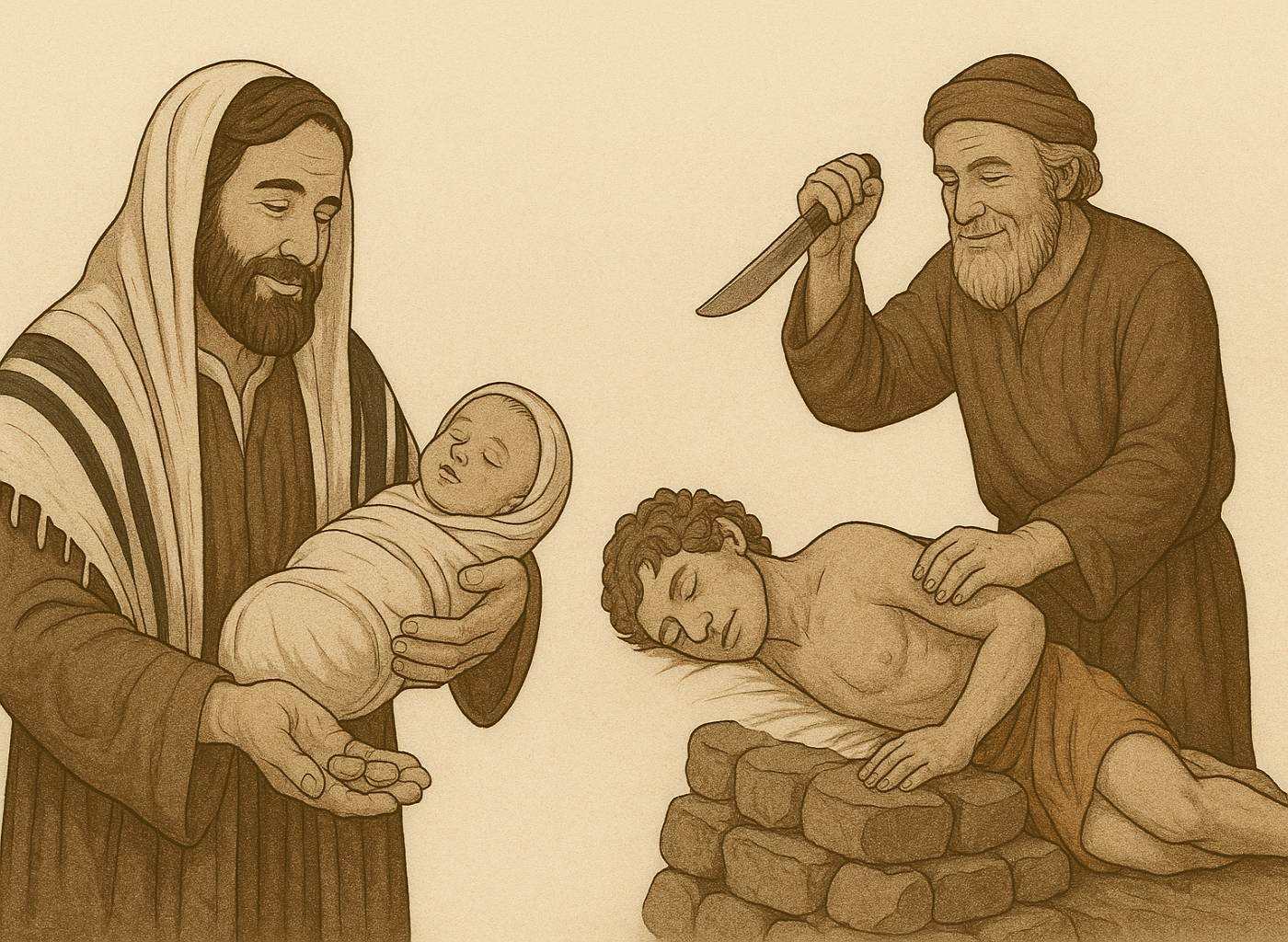 İlk Doğanların Kurtuluşu (Pidyon HaBen) ve Akeda (Yitshak’ın Bağlanışı)