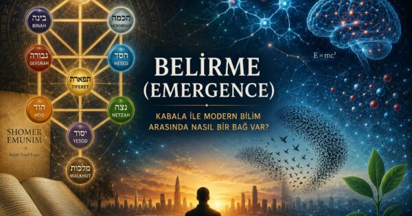 Belirme kavramı, Kabala ve modern bilim ilişkisi makalesi kapak görseli