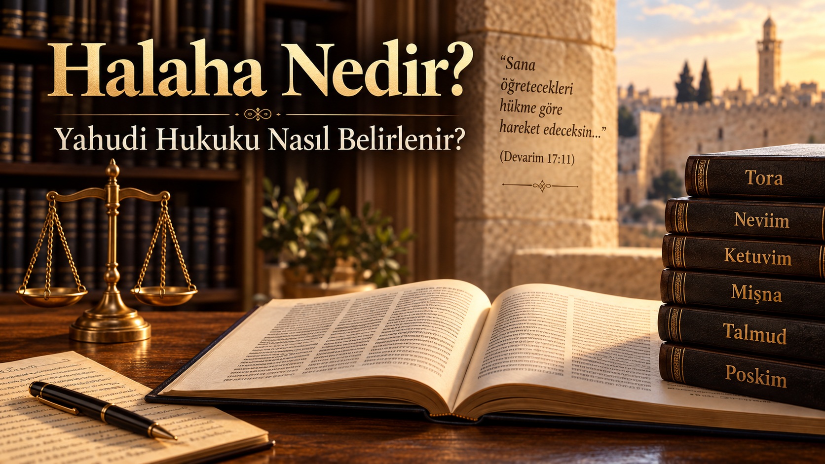 Halaha Nedir? Yahudi Hukuku Nasıl Belirlenir?