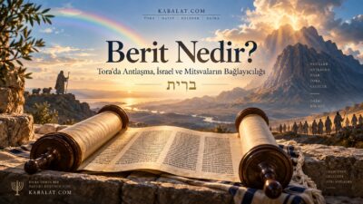 Berit Nedir? Tora’da antlaşma, İsrael ve mitsvaların bağlayıcılığı