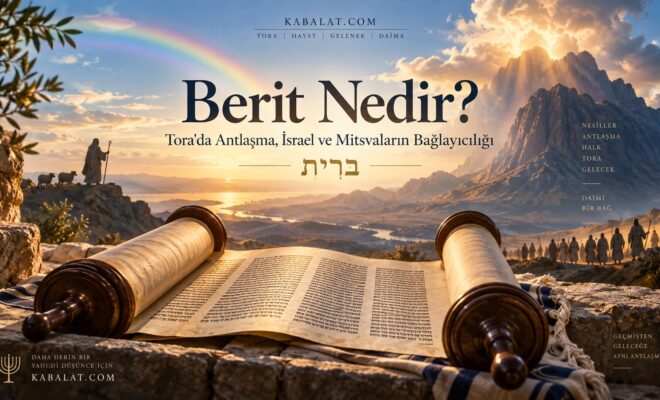 Berit Nedir? Tora’da antlaşma, İsrael ve mitsvaların bağlayıcılığı