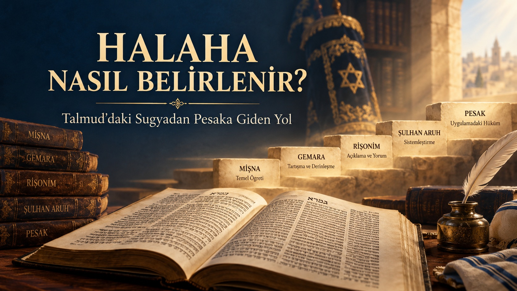 Halaha Nasıl Belirlenir? Talmud’daki Sugyadan Pesaka Giden Yol