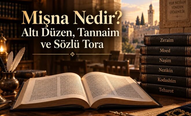 Mişna Nedir? Altı Düzen, Tannaim ve Sözlü Tora