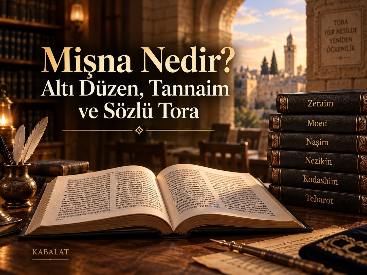 Mişna Nedir? Altı Düzen, Tannaim ve Sözlü Tora